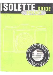Agfa Isolette manual. Camera Instructions.